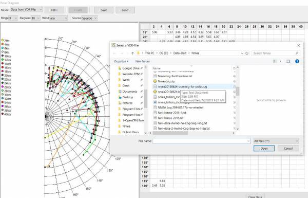 Polar Load Nmea0183 Recorded Data file